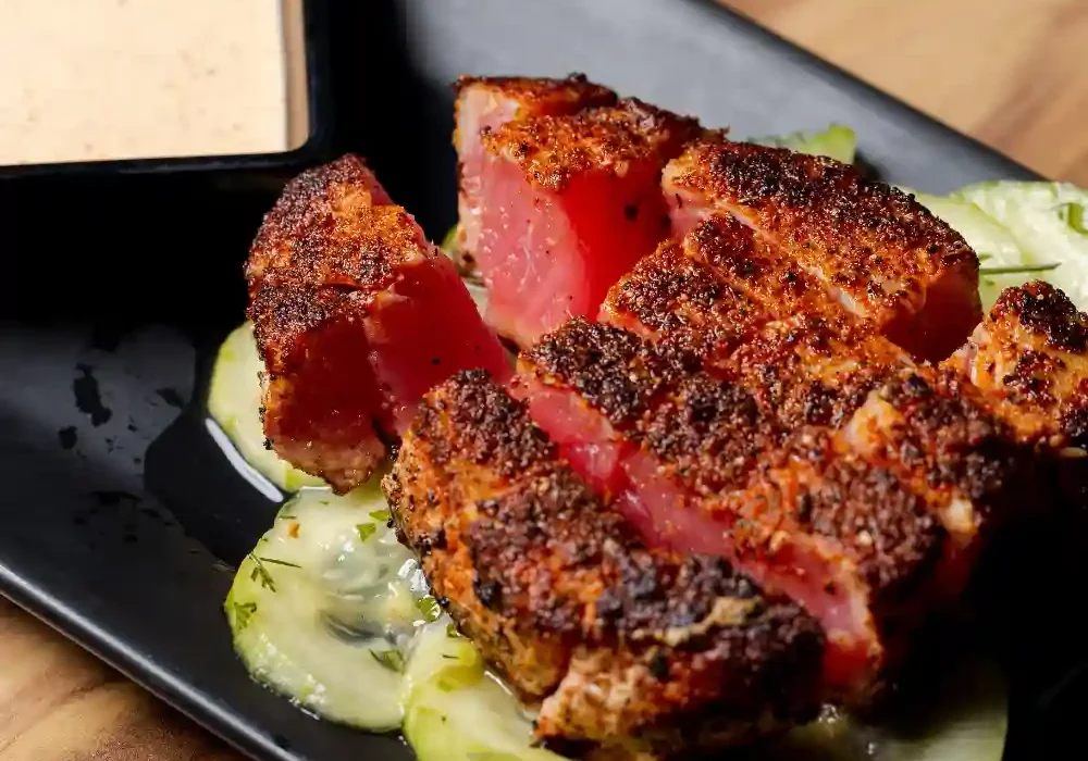 Blackend Tuna Bites Menu